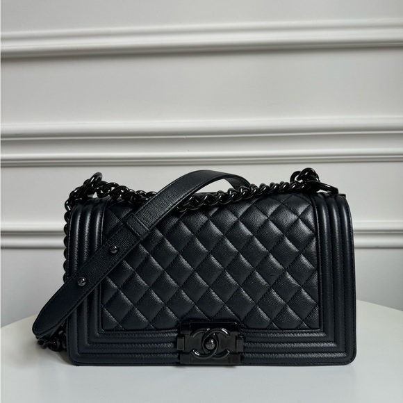 —SOLD— LEBOY OLD M FLAP BAG - Picture 2 of 16